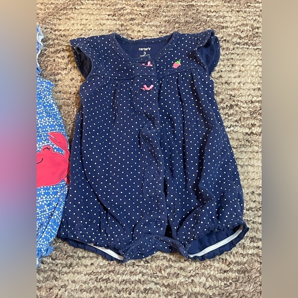 🌼4/$25🌼 Carter’s 3 month romper bundle - Picture 4 of 5
